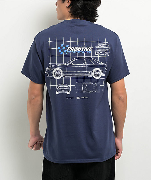 Primitive Specs Navy T-Shirt | Zumiez