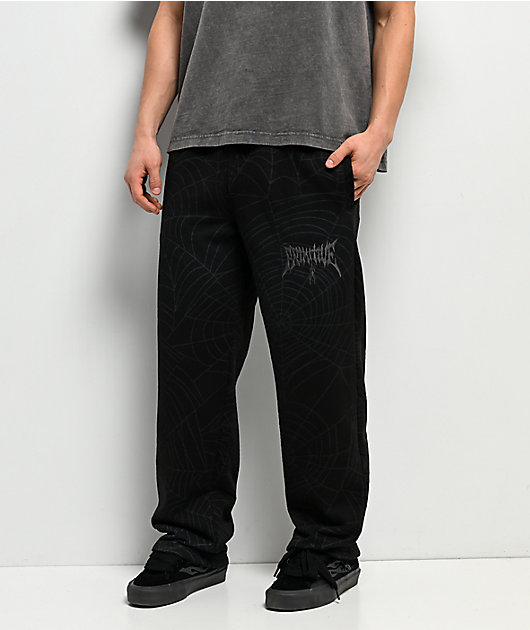 Primitive Spin Black Fleece Sweatpants | Zumiez