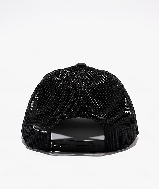 Primitive Threat Scale Black Trucker Hat