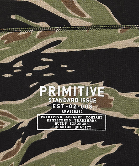 Primitive Tiger Camo Hoodie Zumiez