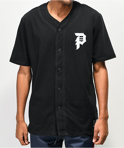 Primitive Tokyo Champion camiseta negra de béisbol