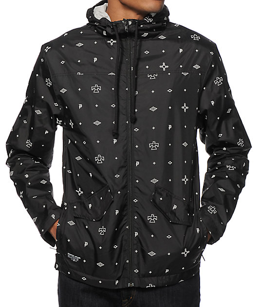 tribe windbreaker track jacket