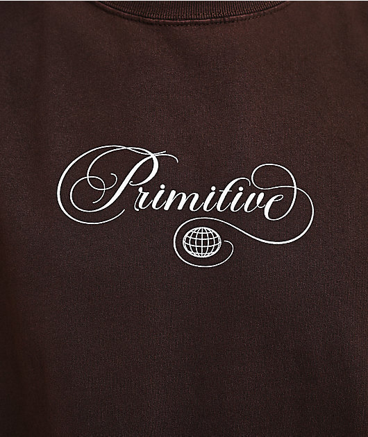 Primitive Veil Brown Heavyweight T-Shirt