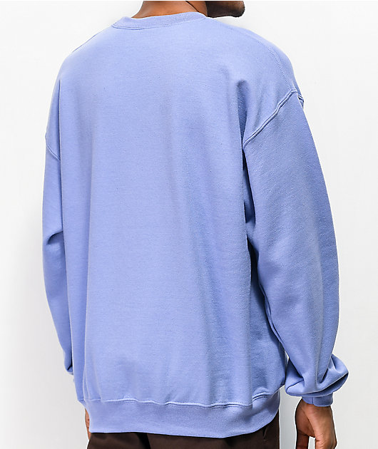 Primitive Wave Purple Crewneck Sweatshirt