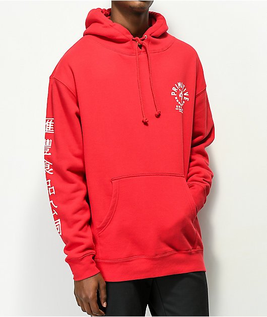 Primitive X Huy Fong Rooster Red Hoodie