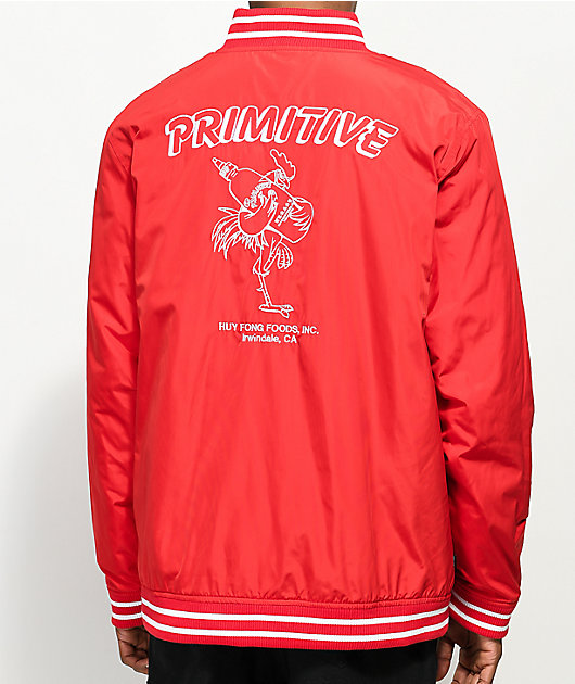 sherpa varsity bomber jacket