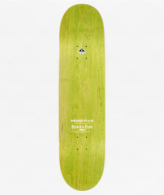 Primitive x Attack On Titan Rodriguez Colossal 8.25" Skateboard Deck