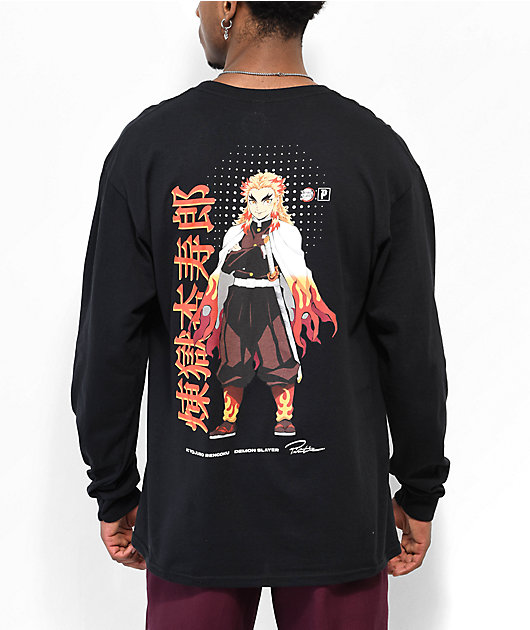 Demon Slayer T-shirt Kyojuro Rengoku Anime Kimetsu No Yaiba Anime Mang –  Kuzi Tees