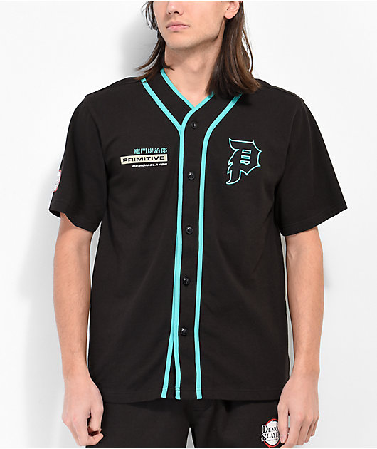 Camiseta De Beisbol Negra