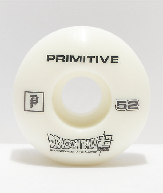 Primitive x Dragon Ball Super Ultra Instinct PRod 52mm 101a Skateboard Wheels