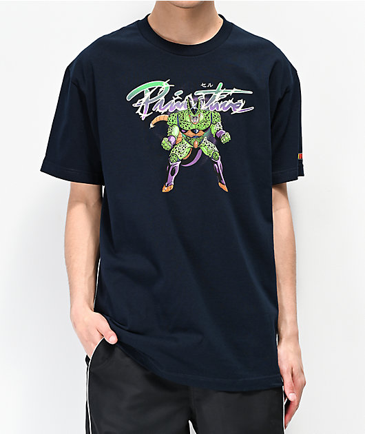 Primitive x Dragon Ball Z Nuevo Cell Navy T-Shirt T-Shirt