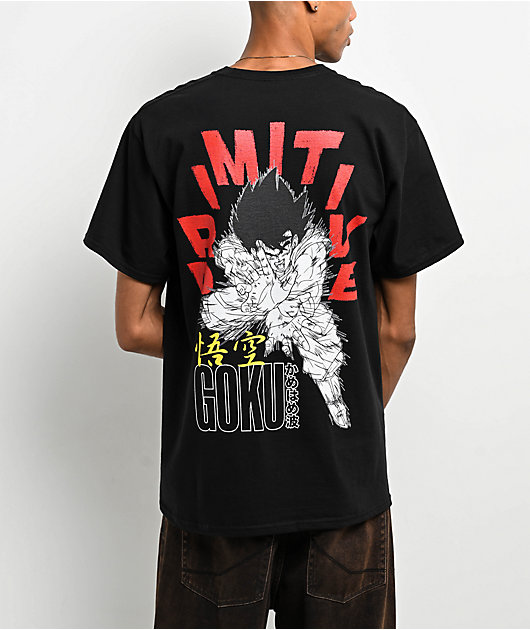 PRIMITIVEXDRAGON BALL SUPER/ゴクウブラックTシャツ Prmitive x Dragon Ball Z Goku Energy Black T-Shirt | Zumiez