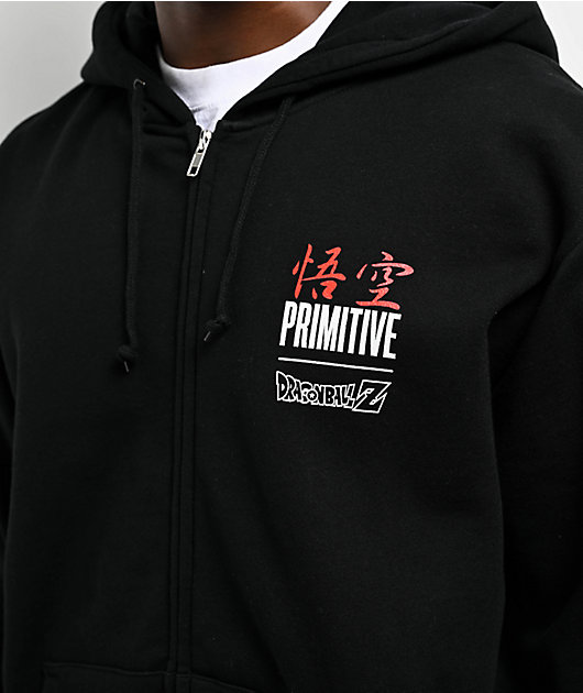 Primitive x dragon ball z nuevo goku black hoodie online