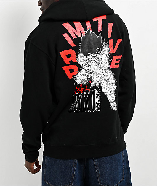 Primitive x Dragon Ball Z Goku Energy Black Zip Hoodie | Zumiez
