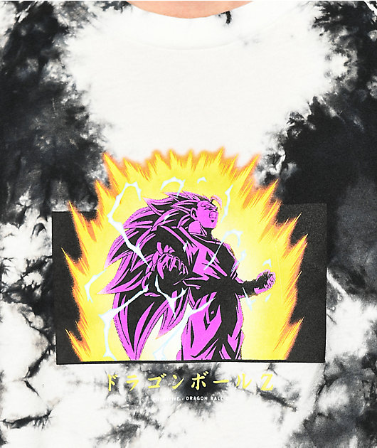 Primitive x Dragon Ball Z Goku Hyper Black Crystal Wash T-Shirt