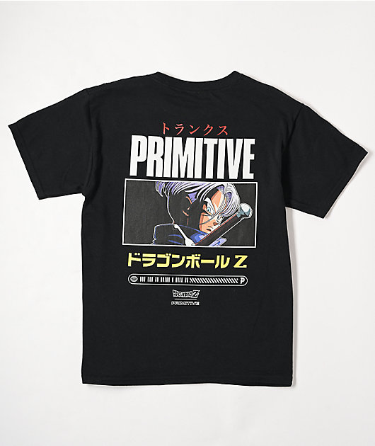 Primitive x Dragon Ball Z Kids Resistance Black T-Shirt | Zumiez