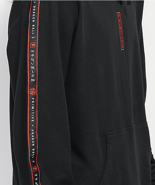 Primitive x Dragon Ball Z Power sudadera negra con capucha