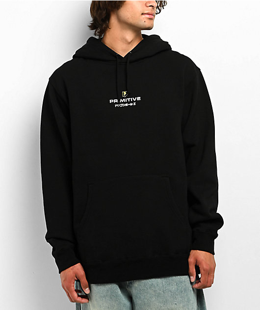 Primitive x Dragon Ball Z Saiyan Prince Black Hoodie