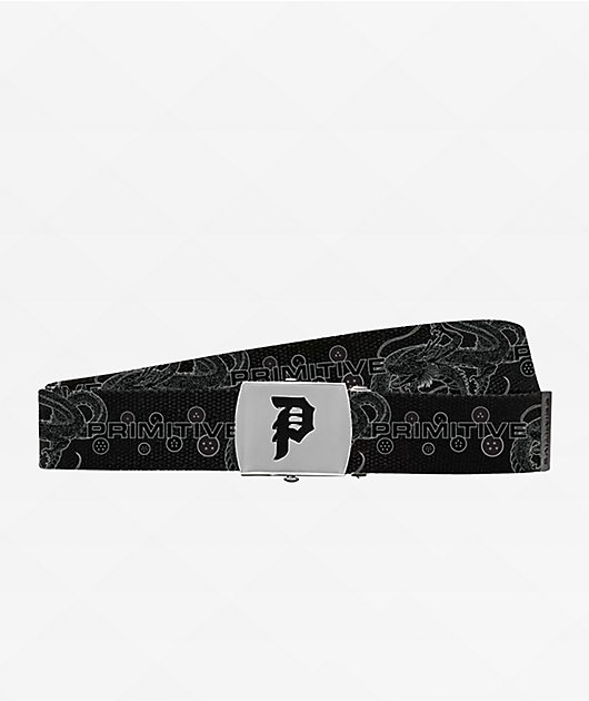 Primitive x Dragon Ball Z Shenron Black Web Belt