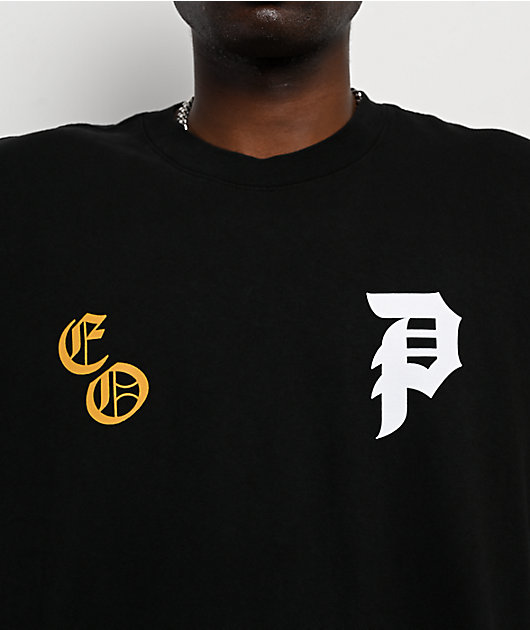 Primitive x Estevan Oriol Low & Slow Black Boxy T-Shirt | Zumiez