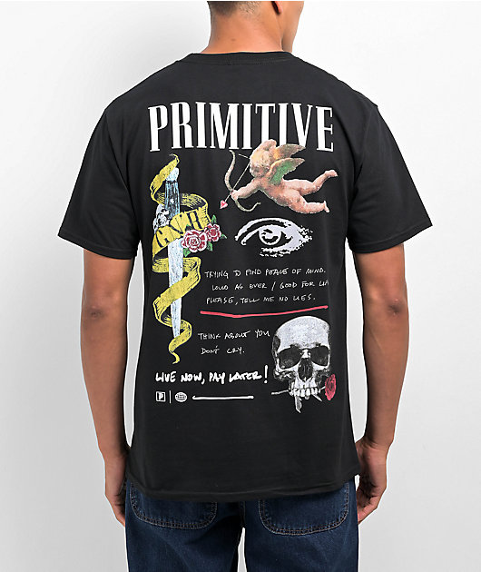 Primitive x Guns N' Roses Don't Cry Black T-Shirt | Zumiez