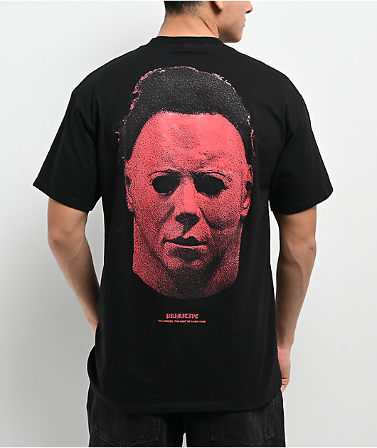 Primitive x Halloween Mask Black T-Shirt | Zumiez
