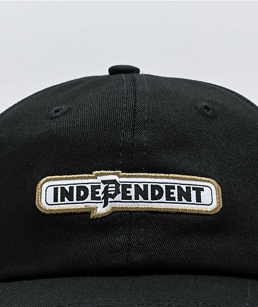 Primitive x Independent Black Strapback Hat
