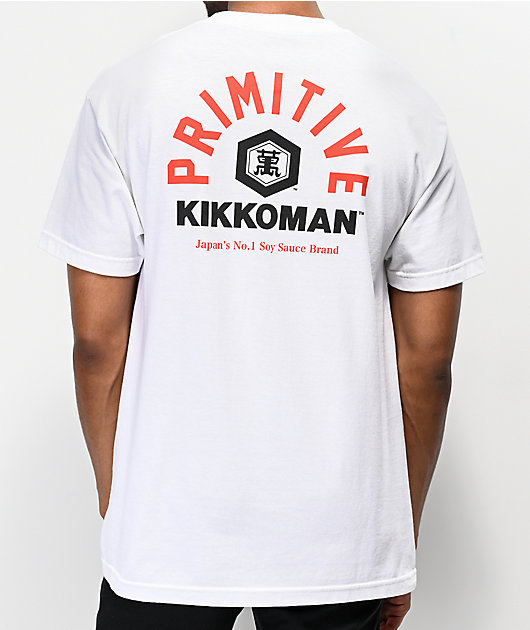 Måske dokumentarfilm silke Primitive x Kikkoman Soy White T-Shirt