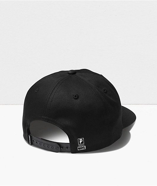 Paul Jackson Venom Black Snapback Hat