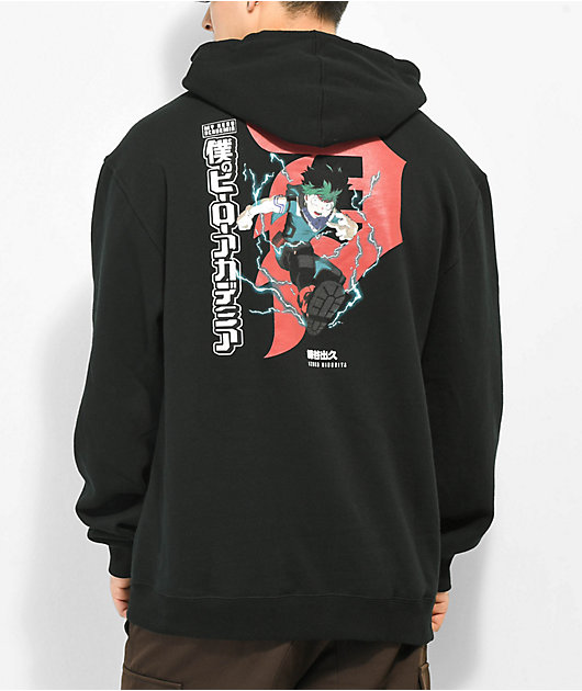 Primitive x My Hero Academia Dirty P Izuku Black Hoodie