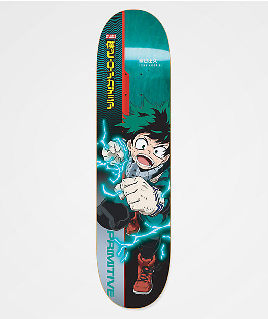 Primitive x My Hero Academia Izuku 85 Skateboard Deck