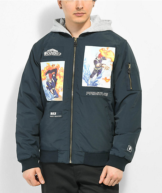 Hooded flight outlet jacket