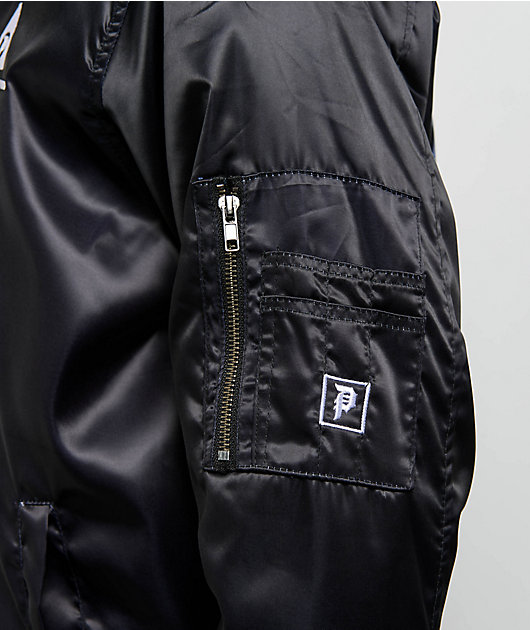Primitive x Naruto Clones 2fer Black Bomber Jacket