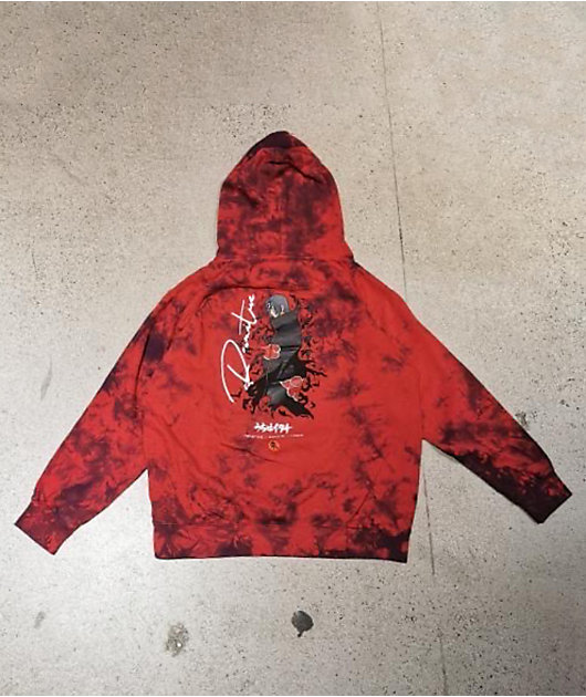 Hooded Sweatshirt Itachi Sweater Primitive X Naruto Crows Red