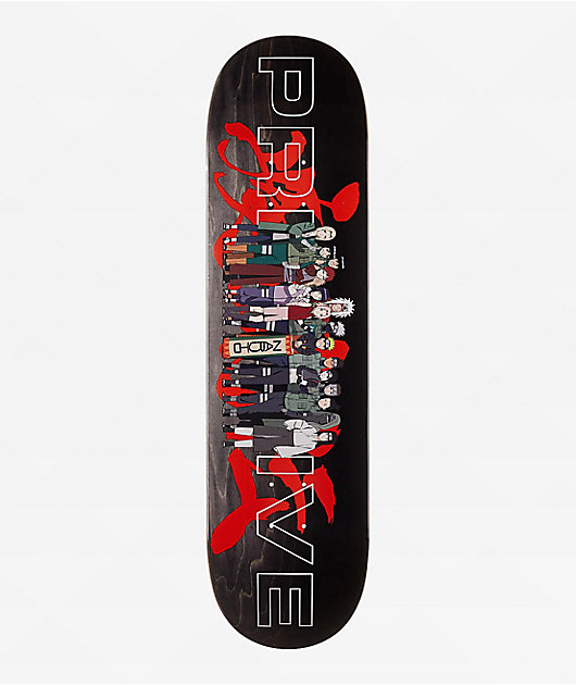 Primitive x Naruto Leaf Village 8.25" Skateboard Deck
