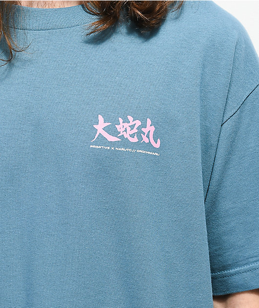 Primitive x Naruto Serpent Light Blue T-Shirt