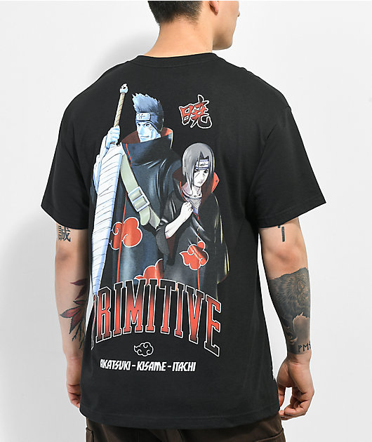 Naruto shops Primitive shirt bundle