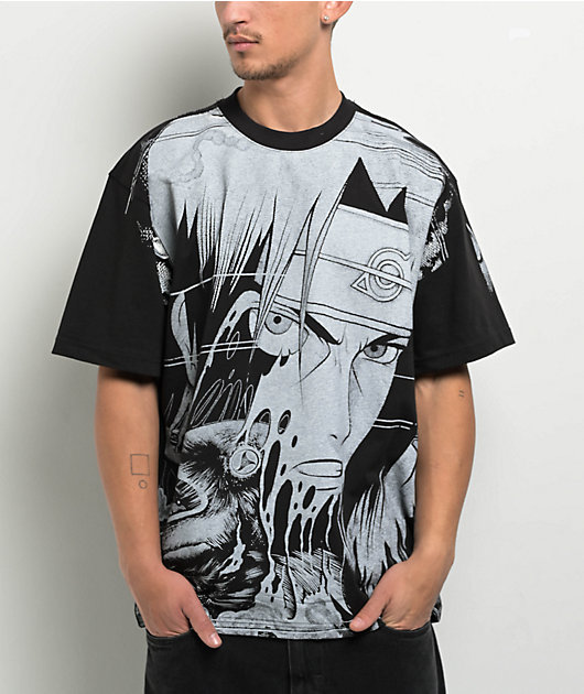 Primitive x Naruto Shippuden Clones Black T-Shirt | Zumiez
