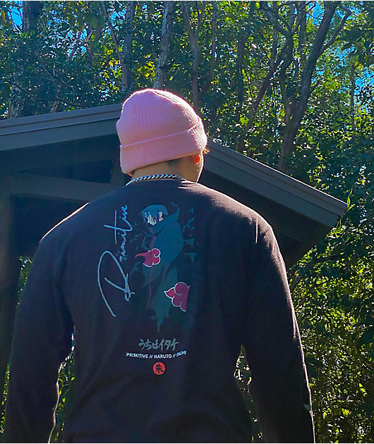 primitive naruto crows hoodie