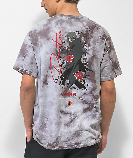 Naruto Itachi Grey T-Shirt