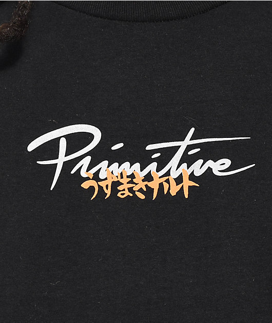 Primitive x Naruto Shippuden Hero Black T-Shirt