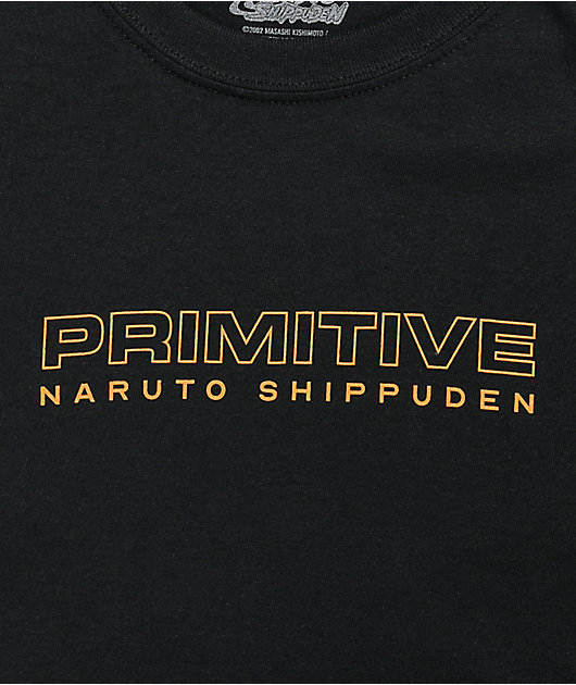 Primitive x Naruto Shippuden II Black T-Shirt