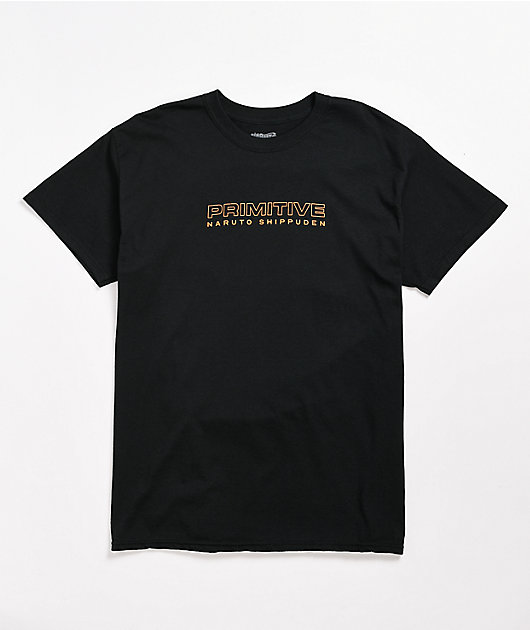 Primitive x Naruto Shippuden II Black T-Shirt