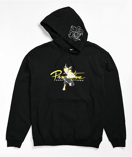 Primitive x Naruto Shippuden II Nuevo Kurama Black Hoodie Zumiez