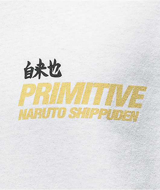Primitive x Naruto Shippuden Jiraiya White T-Shirt