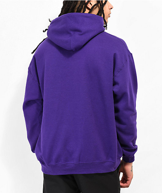 Primitive x Naruto Shippuden Kakashi Kakuzu Purple Hoodie Zumiez