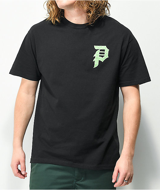 Primitive x Naruto Shippuden Kakashi Black T-Shirt