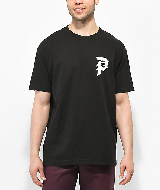 Primitive x Naruto Shippuden Kakashi Hatake Camiseta negra