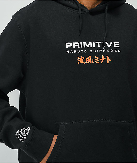 Primitive x Naruto Shippuden Minato Black Hoodie
