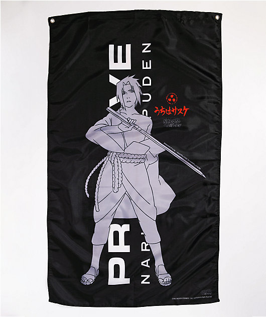 Primitive x Naruto Shippuden Sasuke Blade Banner